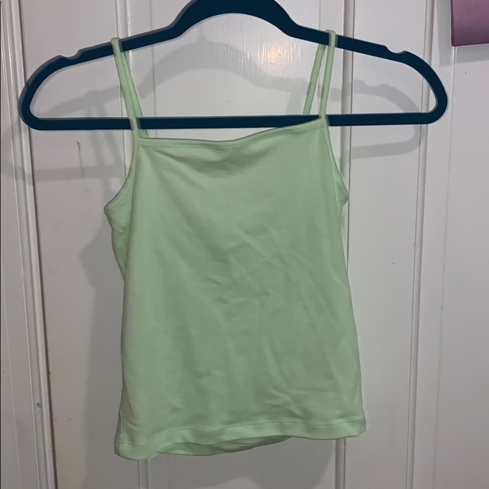 Lime Green Tank Top